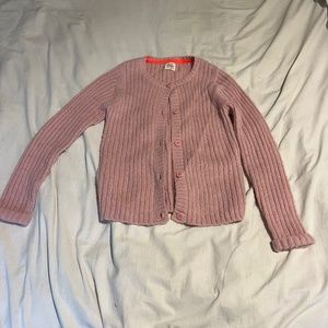 Mini Boden girls pink sweater size 9-10